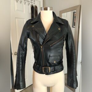 Straight to Hell Commando Leather Jacket